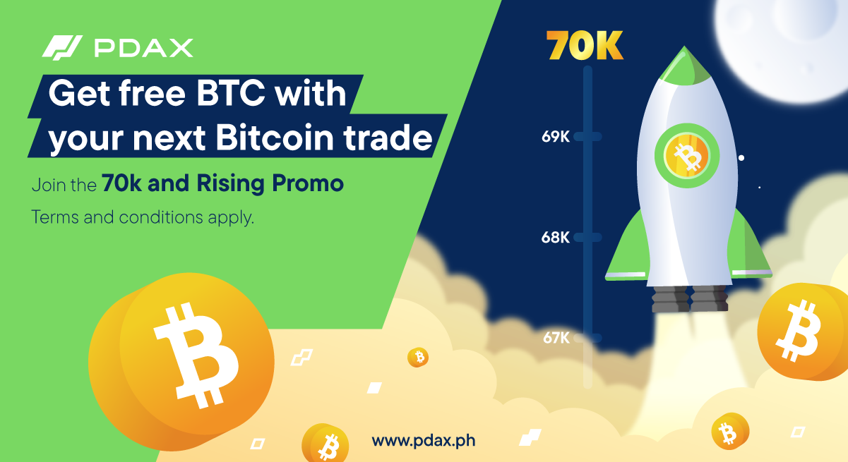 PDAX Learn | Get free BTC for the next 24H when you trade BTC on PDAX